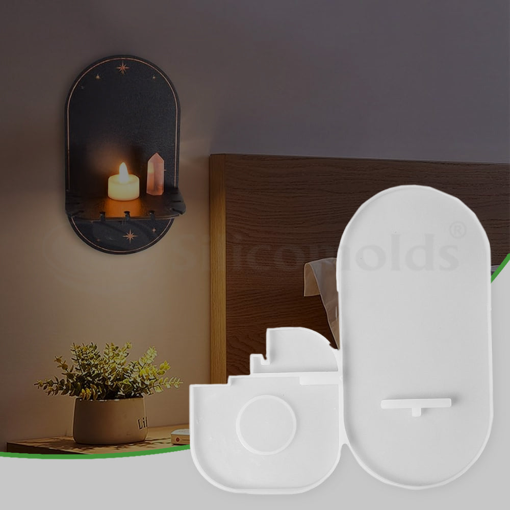 SILICOMOLDS-Tealight Stand Resin Molds-URP273RM